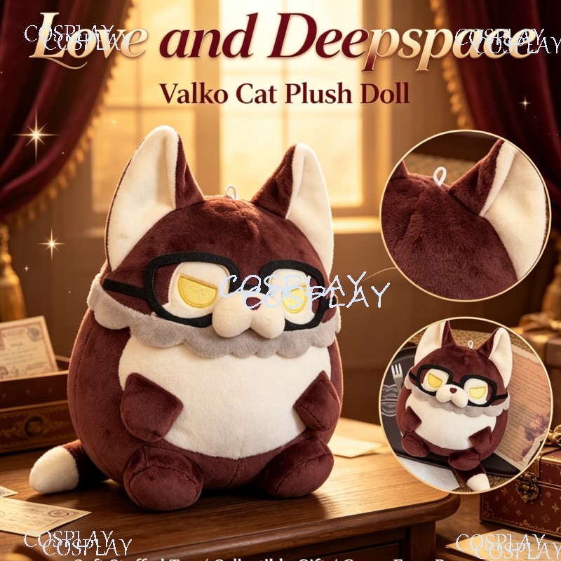 Cat Toys - ตุ๊กตาแมววาลโกจากเกม Love and Deepspace ของสะสมน่ารัก ขนาด