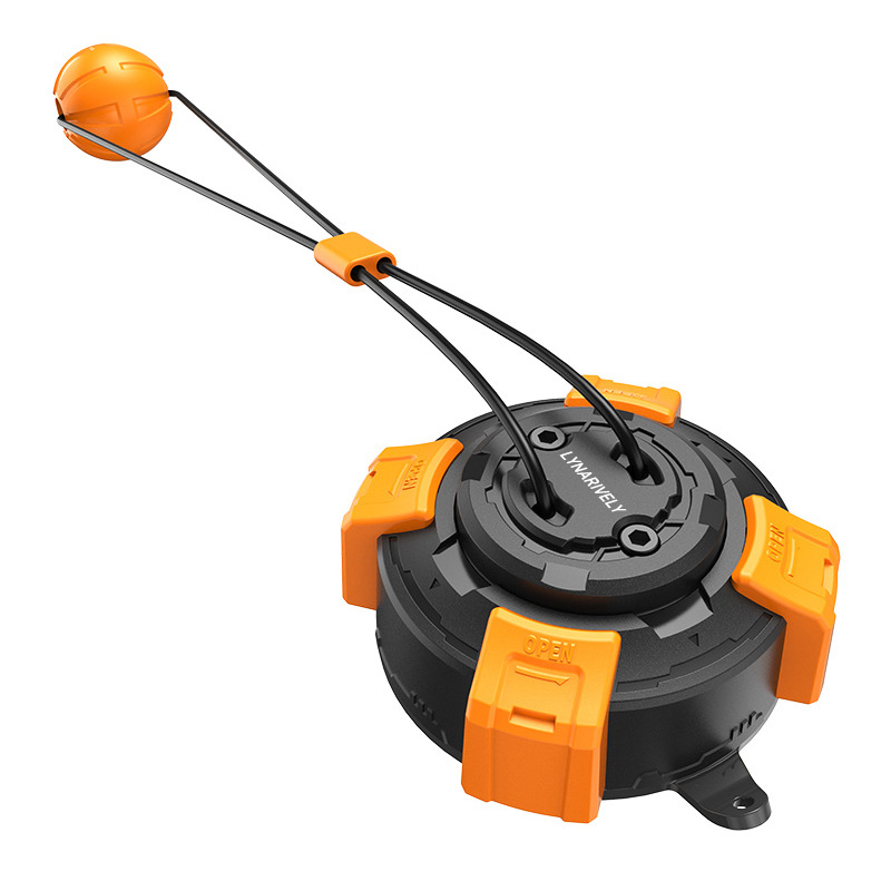 Suction Cup Dog Tug Toy - ของเล่นลูกบอลสำหรับสุนัขแบบถ้วยดูดทรงพลังรุ่นที่ 6 ที่ได้รับการอัปเกรด – ดีไซน์ล็อคแบบหมุนเพื่อความมั่นคงเป็นพิเศษ เหมาะสำหรับการเล่นดึงดึงแบบอินเทอร์แอคทีฟ