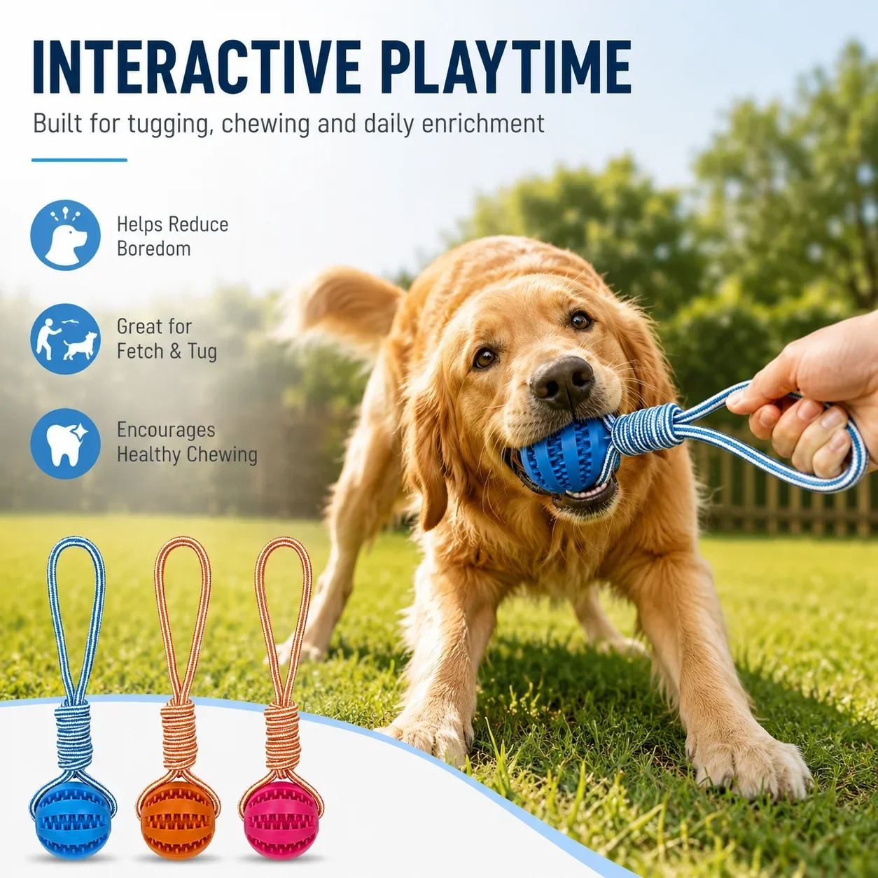 Rubber Treat Dispensing Dog Toy - ของเล่นลูกบอลยางสำหรับสุนัขที่มีรูรั่ว, ลูกบอลจ่ายขนมแบบอินเทอร์แอคทีฟสำหรับทำความสะอาดฟัน, ทนทานต่อการกัดสำหรับสุนัขขนาดเล็กและขนาดใหญ่