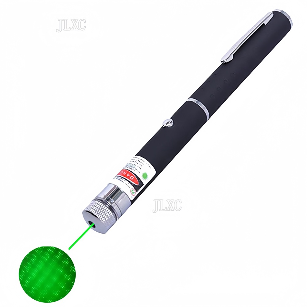 Laser Pointer Cat Toy Automatic - (ไม่รวมแบตเตอรี่) ปากกาเลเซอร์สีเขียวสีแดง อุปกรณ์ช่วยสอน ของเล่นแมวอัตโนมัติ ปากกาเลเซอร์โฟกัส ปากกาเลเซอร์แบบรวม
