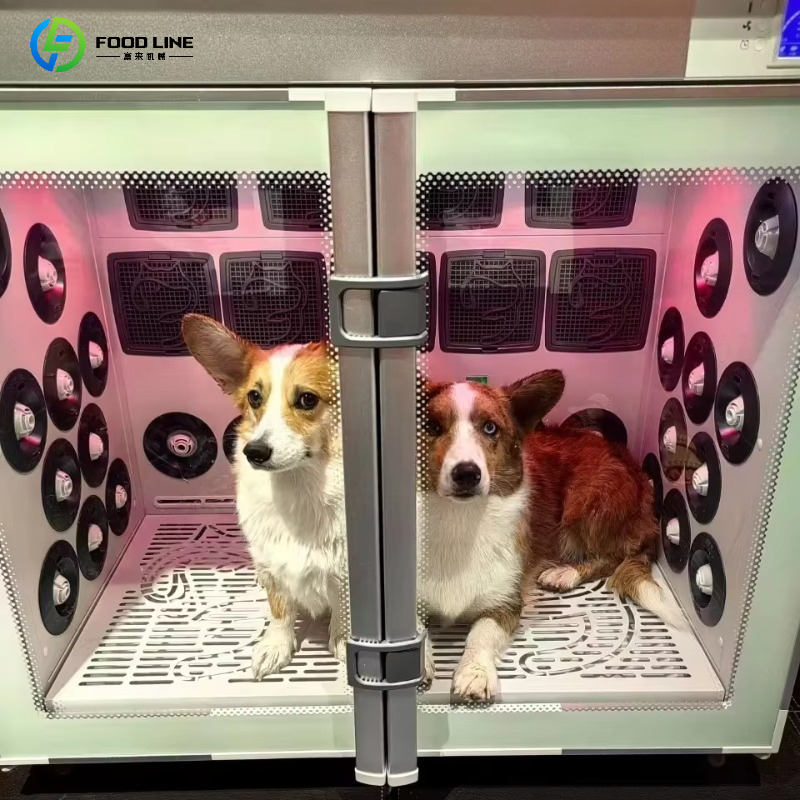 Pet Grooming - เครื่องอบแห้งสัตว์เลี้ยงอัตโนมัติแบบหลายสถานการณ์ / ตู้อบแห้งสำหรับร้านเสริมสวยสัตว์เลี้ยง / ตู้อบแห้งสัตว์เลี้ยงแบบกำหนดเองได้