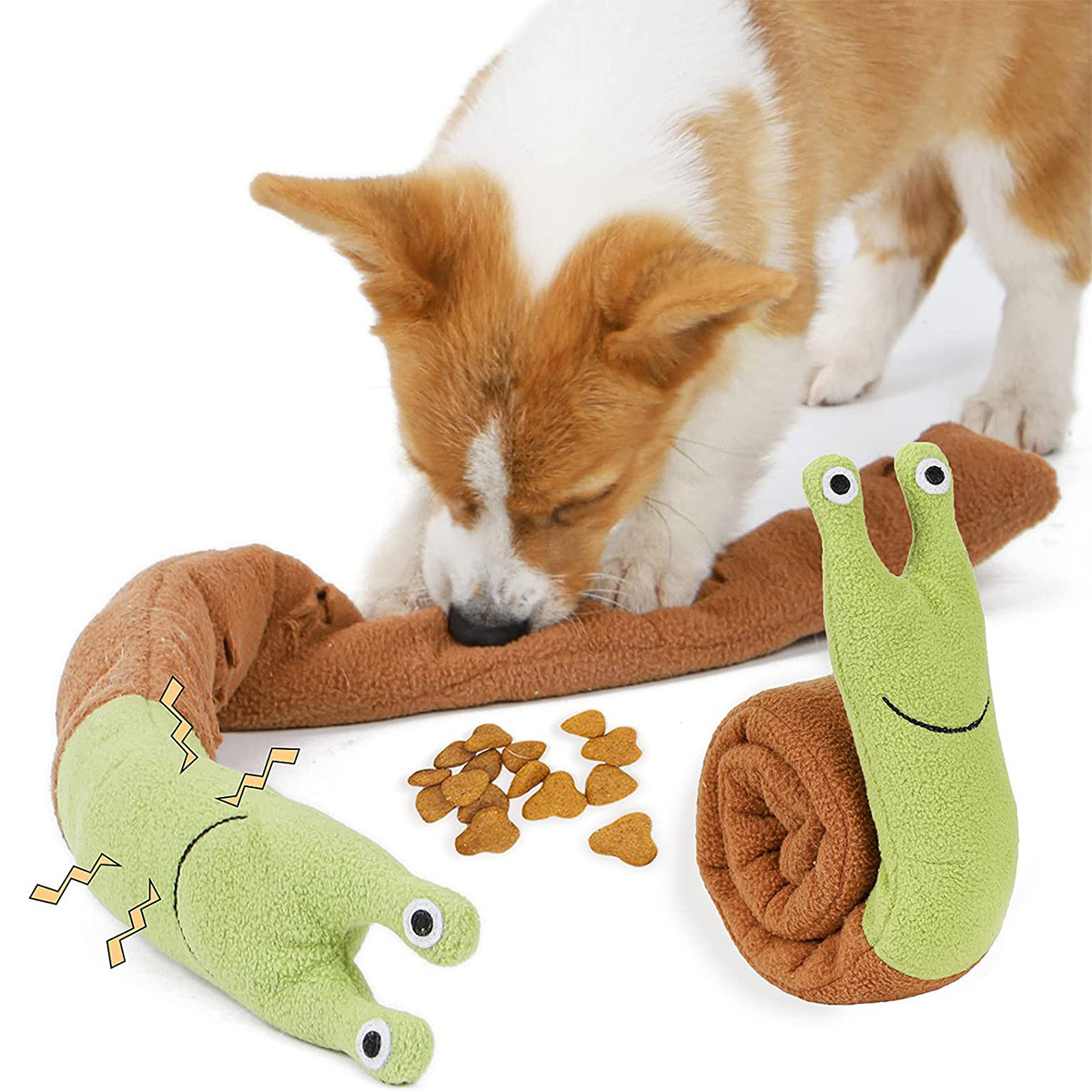 Snuffle Mat For Dogs - ของเล่นสุนัข แมว หอยทาก ของเล่นฝึกดมกลิ่น แผ่นรองซ่อนอาหาร ป้องกันกลิ่น