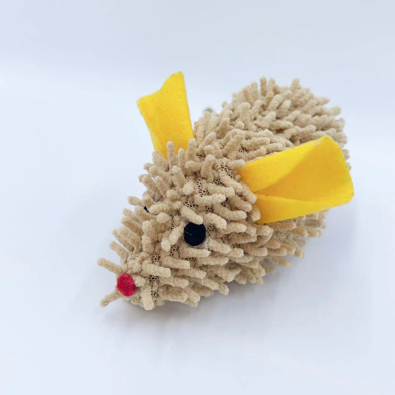 Catnip Interactive Plush Mouse - ของเล่นแมวรูปหนูใหญ่ แคทนิปจำลอง ของเล่นสัตว์เลี้ยงแบบอินเทอร์แอคทีฟ