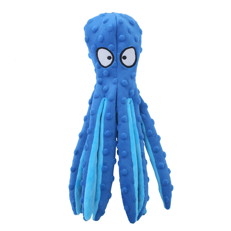 ของเล่นตุ๊กตาปลาหมึกสำหรับสุนั - Indestructible Dog Chew Toy บทวิจารณ์และราคา