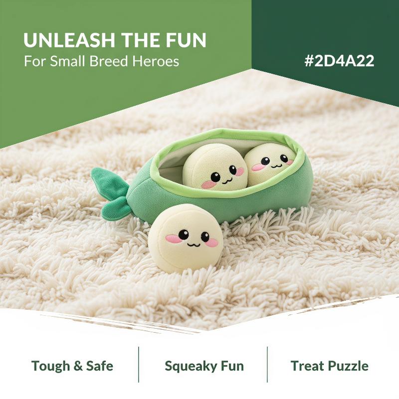 ของเล่นตุ๊กตาผ้ากำมะหยี่รูปฝัก - Interactive Squeaky Plush Dog Toy บทวิจารณ์และราคา
