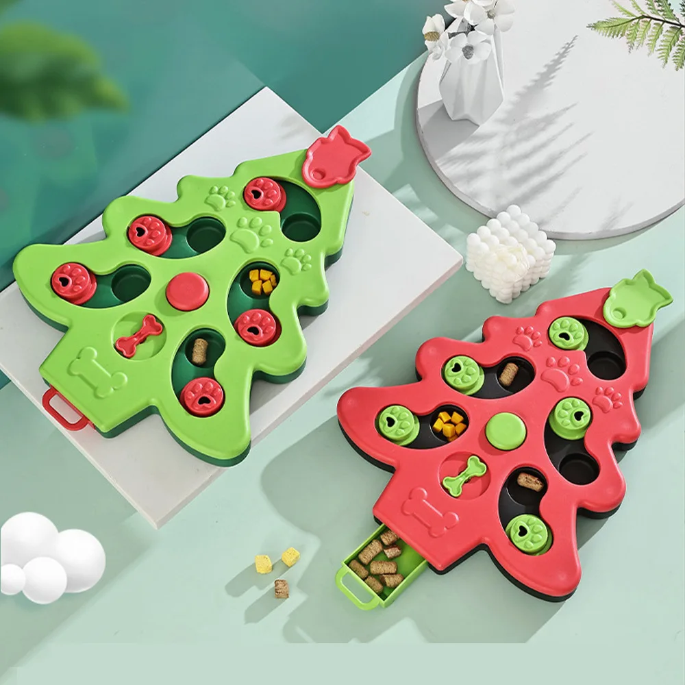 ลูกสุนัข IQ เครื่องจ่ายอาหารช้ - Dog Puzzle Feeder Toy บทวิจารณ์และราคา