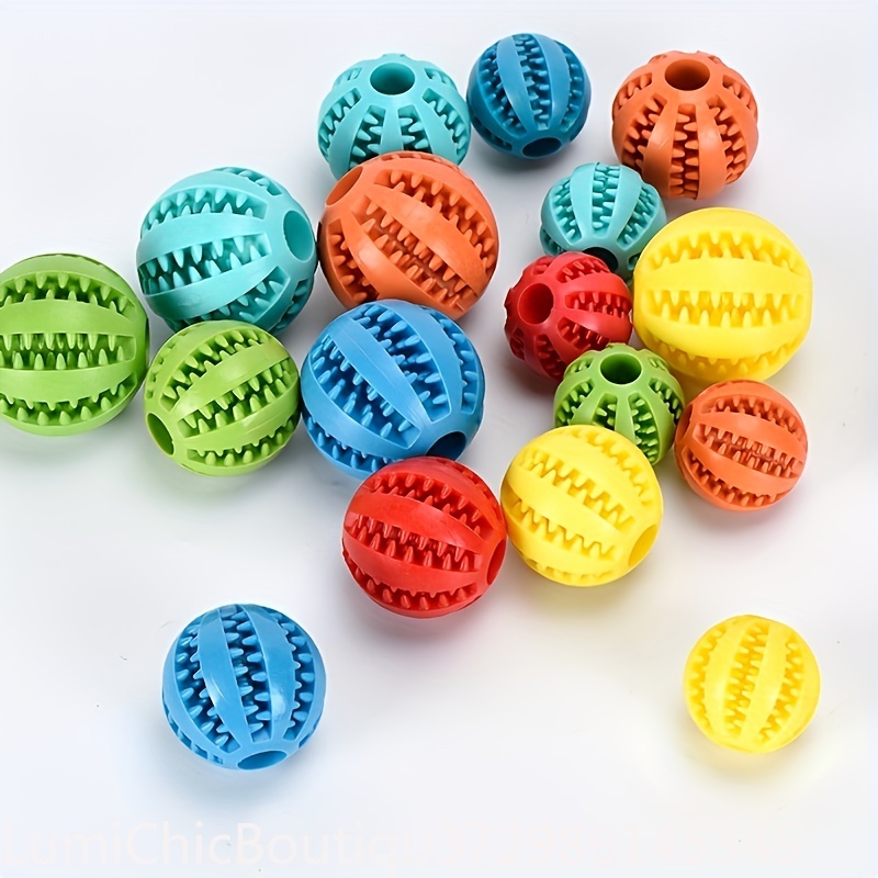 ของเล่นลูกบอลยางสำหรับสุนัข ทน - Rubber Treat Dispensing Dog Toy บทวิจารณ์และราคา