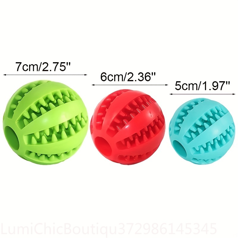 ของเล่นลูกบอลยางสำหรับสุนัข ทน - Rubber Treat Dispensing Dog Toy บทวิจารณ์และราคา