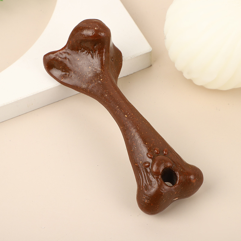 ของเล่นเคี้ยวรูปกระดูกขนาดใหญ่ - Teeth Cleaning Dog Chew Bone บทวิจารณ์และราคา