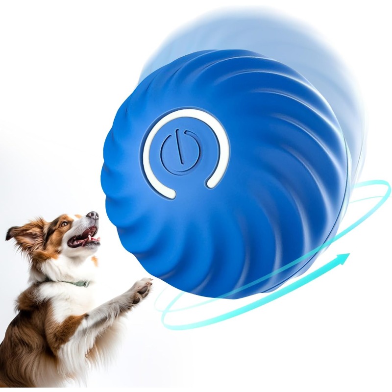 ของเล่นลูกบอลสำหรับสุนัขแบบอิน - Automatic Moving Dog Ball บทวิจารณ์และราคา