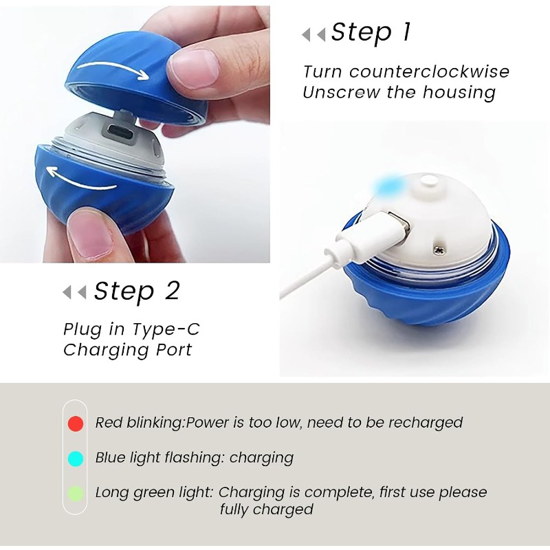 ของเล่นลูกบอลสำหรับสุนัขแบบอิน - Automatic Moving Dog Ball บทวิจารณ์และราคา