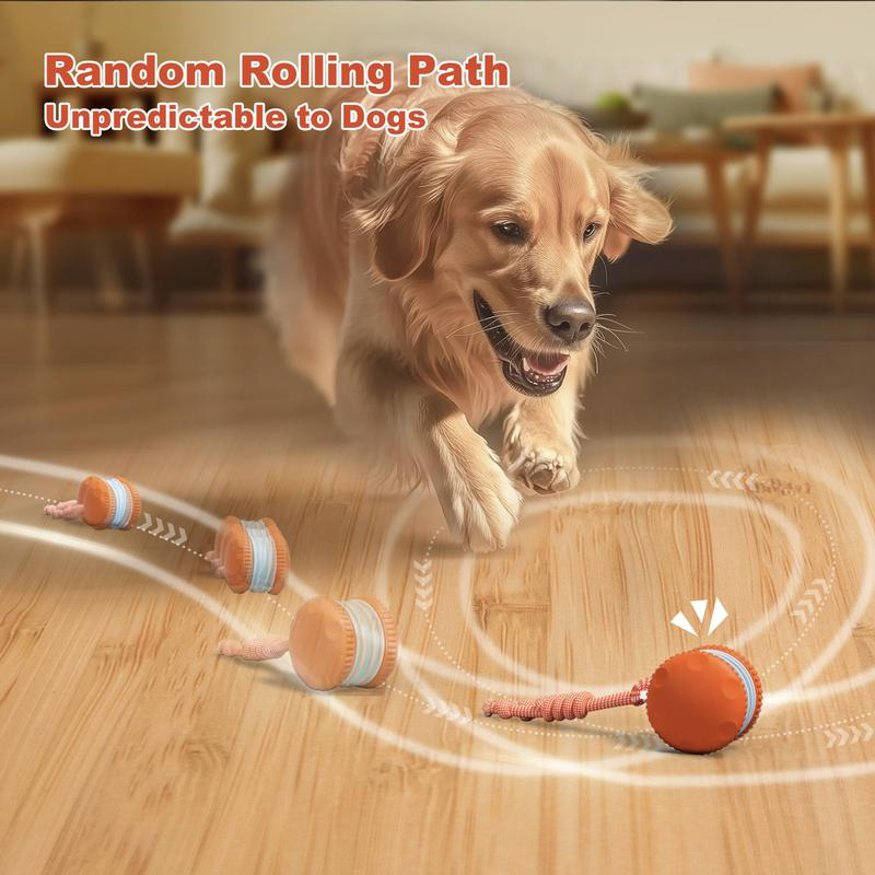 ลูกบอลของเล่นสัตว์เลี้ยงอัจฉริ - Automatic Moving Dog Ball บทวิจารณ์และราคา