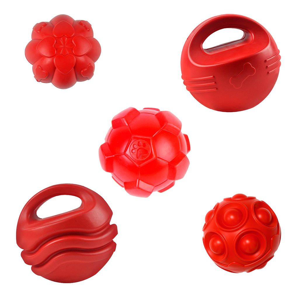 ของเล่นเคี้ยวรูปกระดูก TPR สีแ - Indestructible Dog Chew Toy บทวิจารณ์และราคา