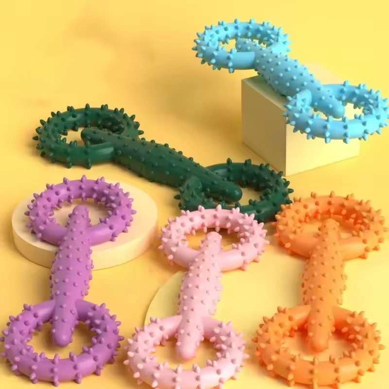 ของเล่นรูปวงแหวนสำหรับสัตว์เลี - Suction Cup Dog Tug Toy บทวิจารณ์และราคา