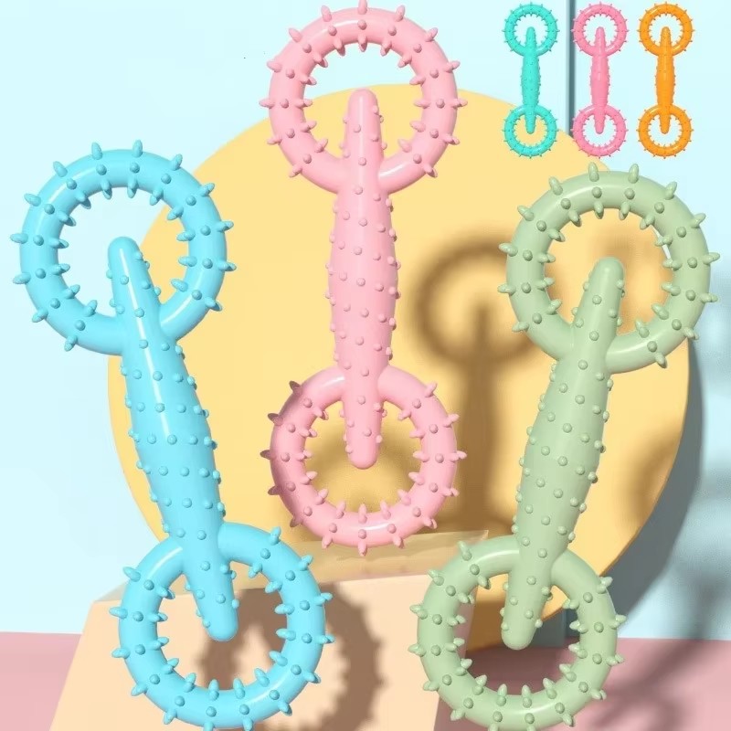 ของเล่นรูปวงแหวนสำหรับสัตว์เลี - Suction Cup Dog Tug Toy บทวิจารณ์และราคา