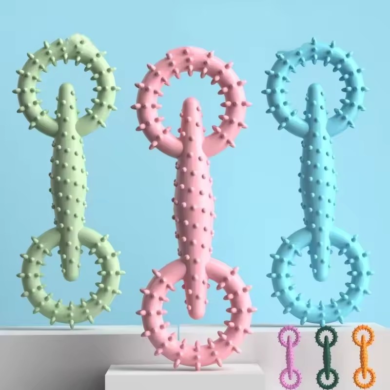 ของเล่นรูปวงแหวนสำหรับสัตว์เลี - Suction Cup Dog Tug Toy บทวิจารณ์และราคา