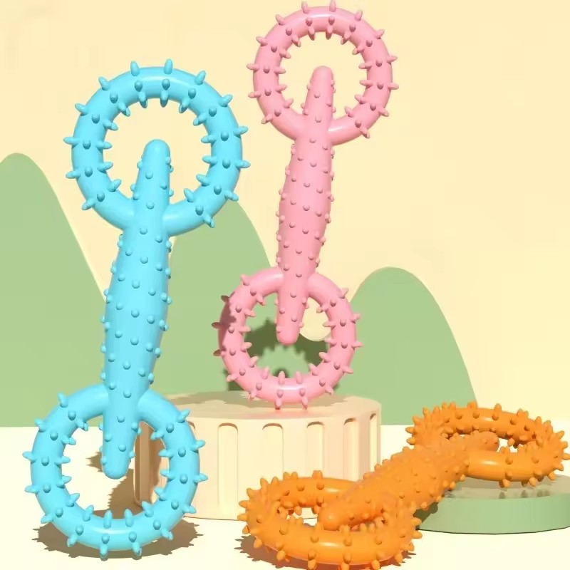 ของเล่นรูปวงแหวนสำหรับสัตว์เลี - Suction Cup Dog Tug Toy บทวิจารณ์และราคา