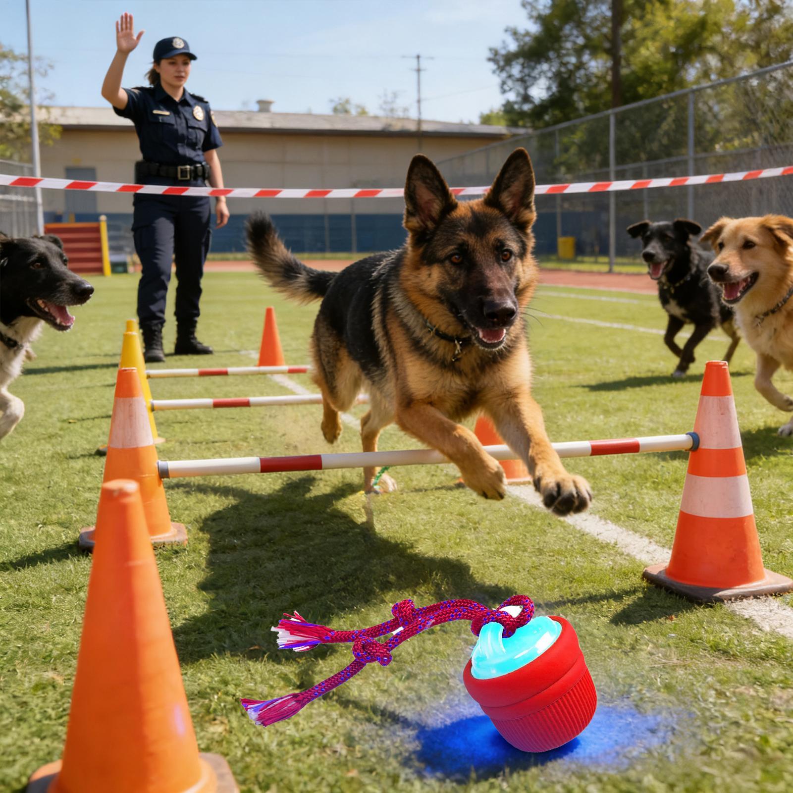ลูกบอลสุนัขแบบอินเทอร์แอคทีฟ เ - Automatic Moving Dog Ball บทวิจารณ์และราคา