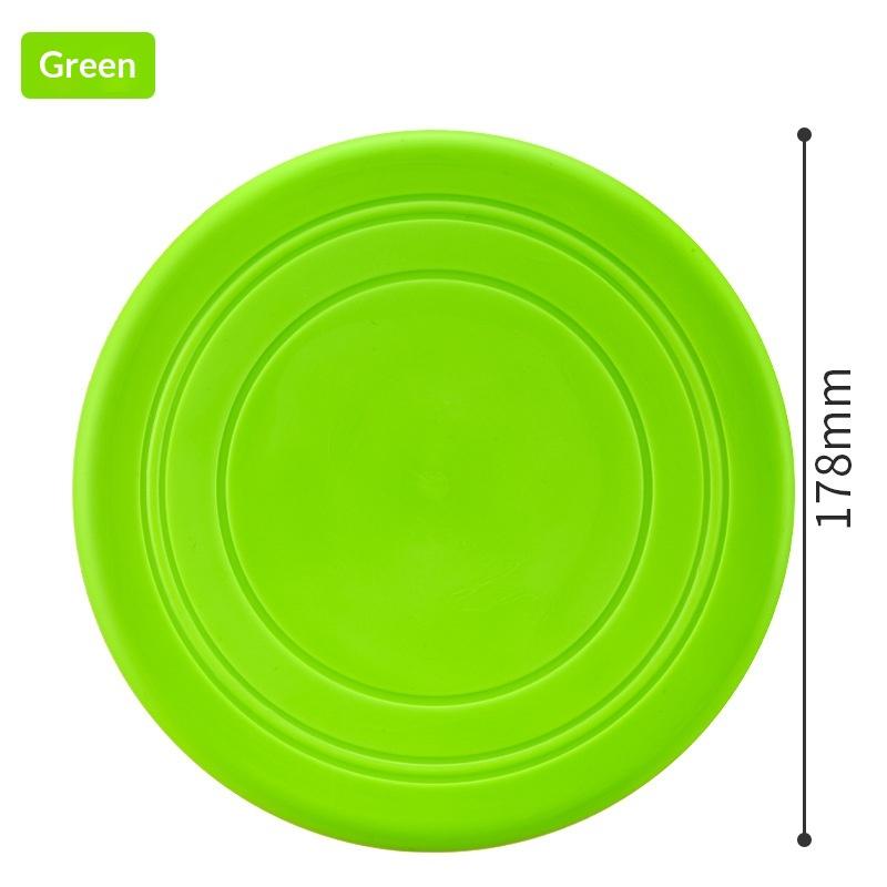 ของเล่นจานบินซิลิโคนสำหรับสุนั - Flying Disc Dog Training Toy บทวิจารณ์และราคา