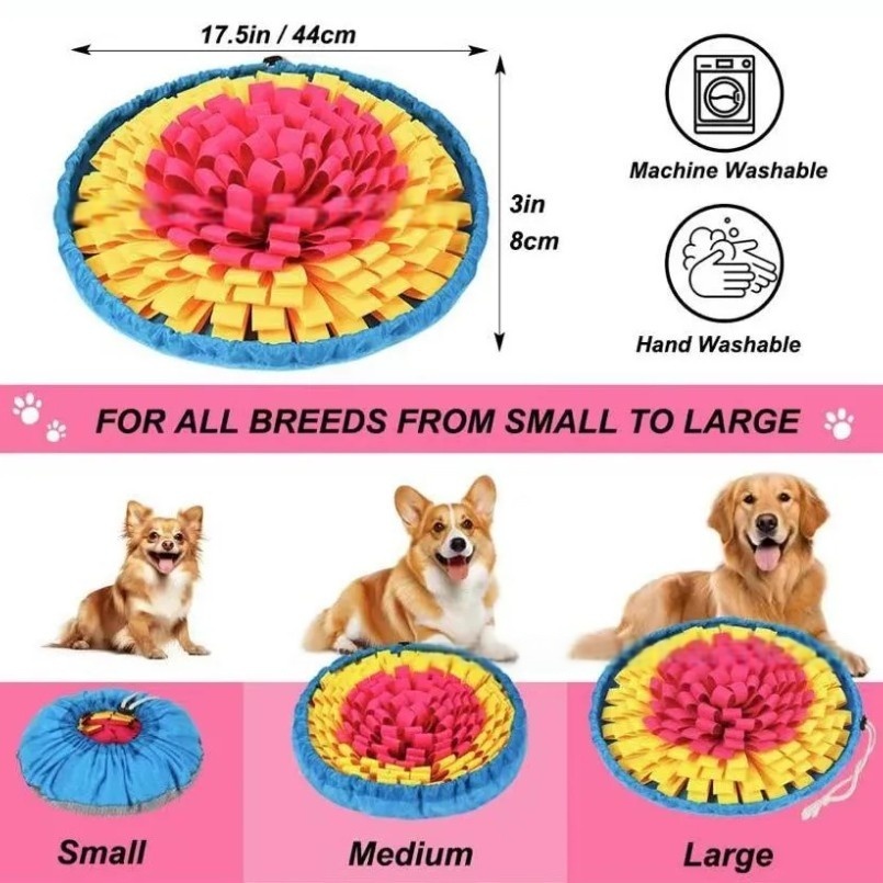 ใหม่สัตว์เลี้ยง Sniffing Pad ด - Snuffle Mat For Dogs บทวิจารณ์และราคา