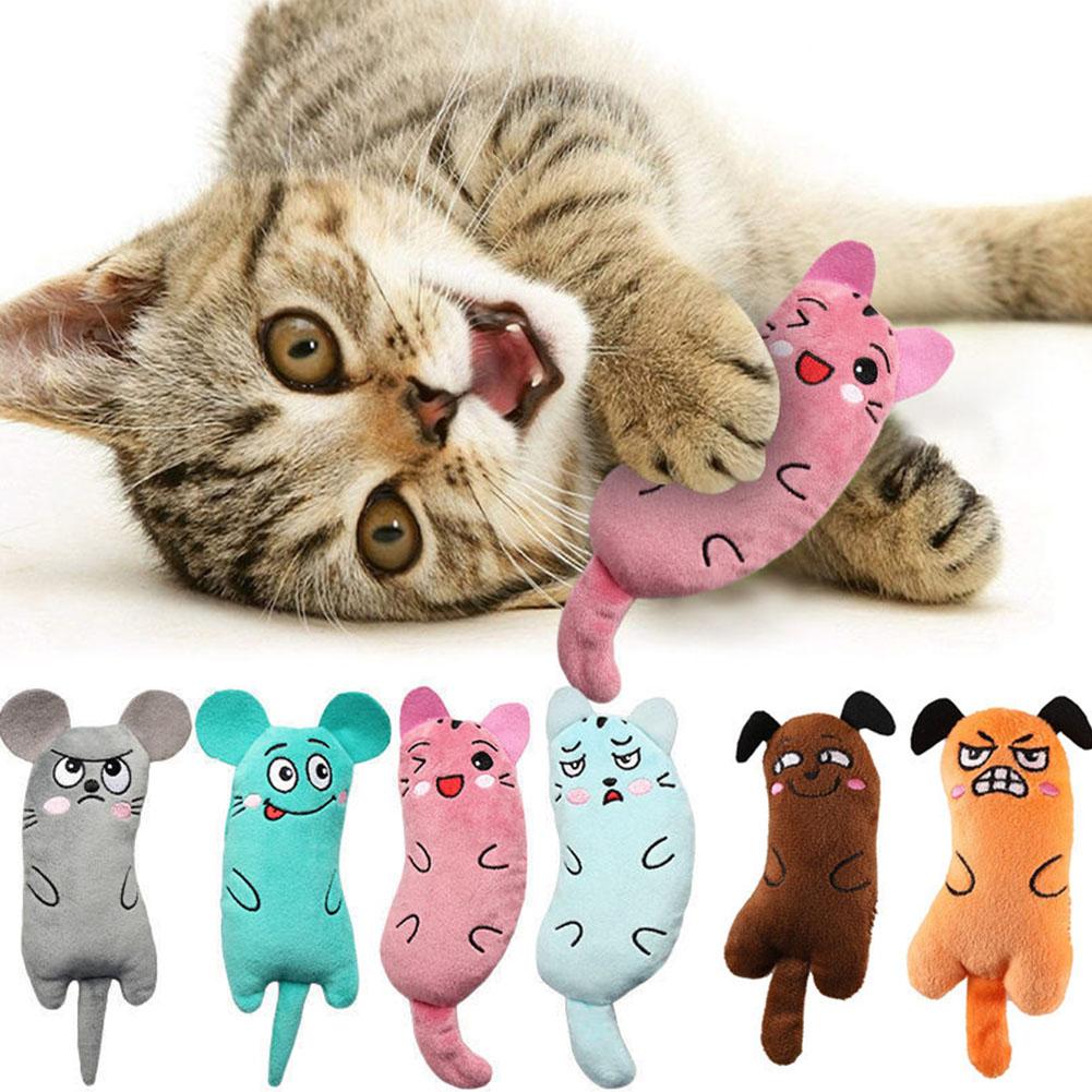 ของเล่นแมวรูปการ์ตูน ตุ๊กตาขนน - Catnip Interactive Plush Mouse บทวิจารณ์และราคา