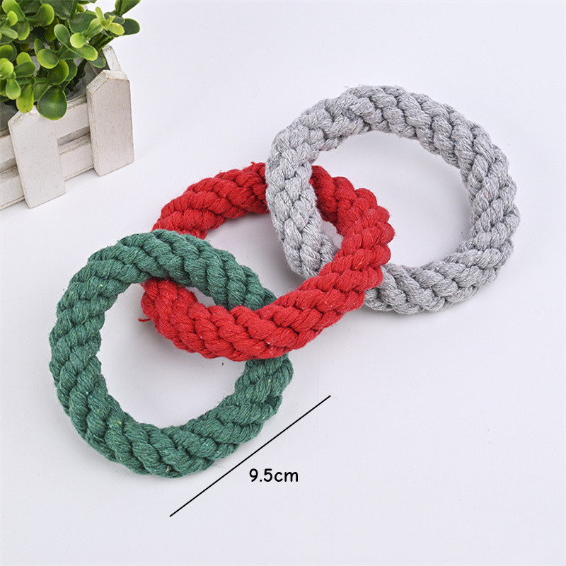 1 PC ขนาดใหญ่ Tough Chew ของเล - Dog Rope Toy Aggressive Chewers บทวิจารณ์และราคา