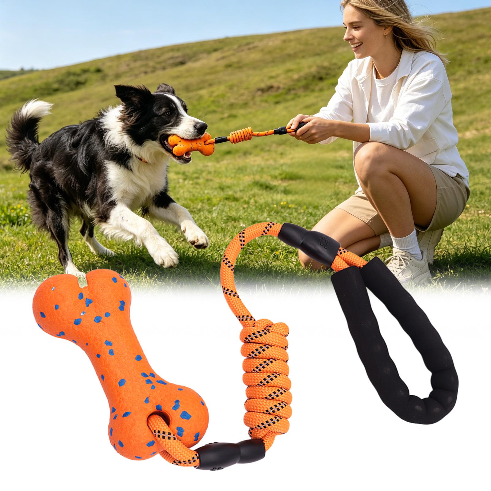 ของเล่นเชือกกัดแทะสำหรับสุนัข  - Dog Rope Toy Aggressive Chewers บทวิจารณ์และราคา