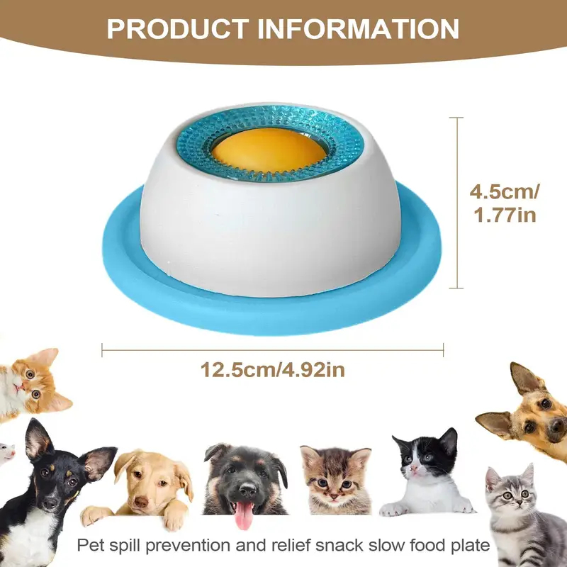 แผ่นรองเลียแบบ 2-in-1 สำหรับสั - Dog Puzzle Feeder Toy บทวิจารณ์และราคา