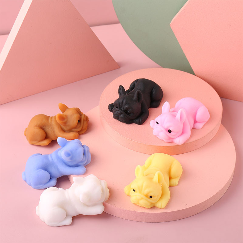 Squishy สุนัขอะนิเมะ Fidget ขอ - Interactive Squeaky Plush Dog Toy บทวิจารณ์และราคา