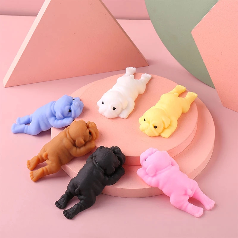Squishy สุนัขอะนิเมะ Fidget ขอ - Interactive Squeaky Plush Dog Toy บทวิจารณ์และราคา