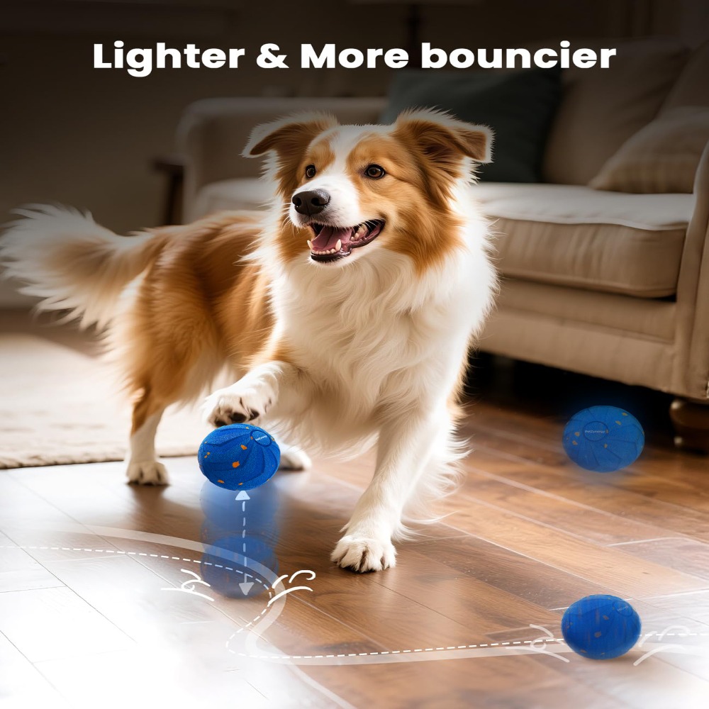 ลูกบอลของเล่นสุนัขอัจฉริยะ ทนท - Automatic Moving Dog Ball บทวิจารณ์และราคา