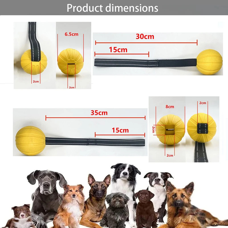 ลูกบอลของเล่นสุนัขทนทานบนเชือก - Dog Rope Toy Aggressive Chewers บทวิจารณ์และราคา