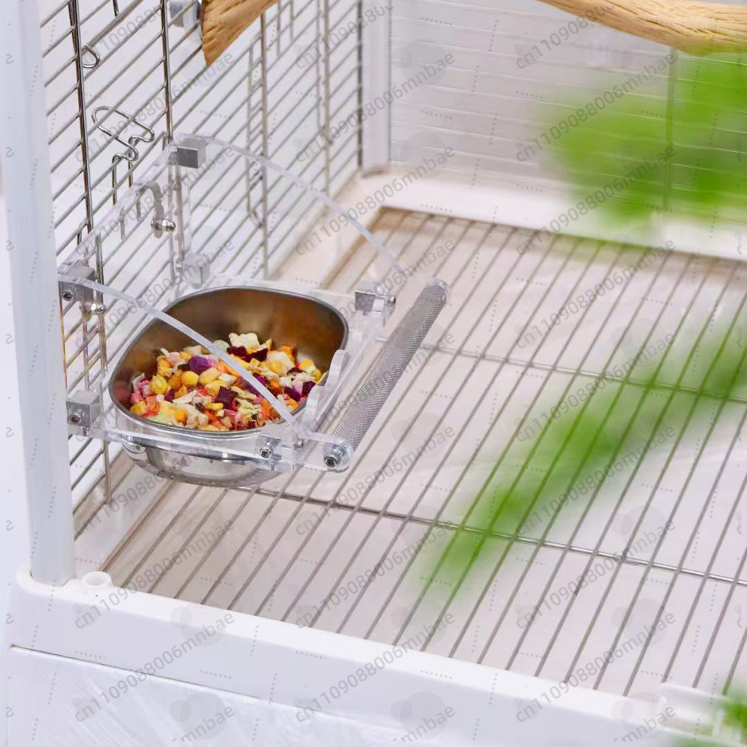 กล่องอาหารนกแก้ว สแตนเลส อะคริ - Pet Feeders บทวิจารณ์และราคา