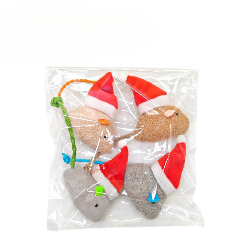 ของเล่นแมวแบบกดเคี้ยว 5 ชิ้น แ - Catnip Interactive Plush Mouse บทวิจารณ์และราคา