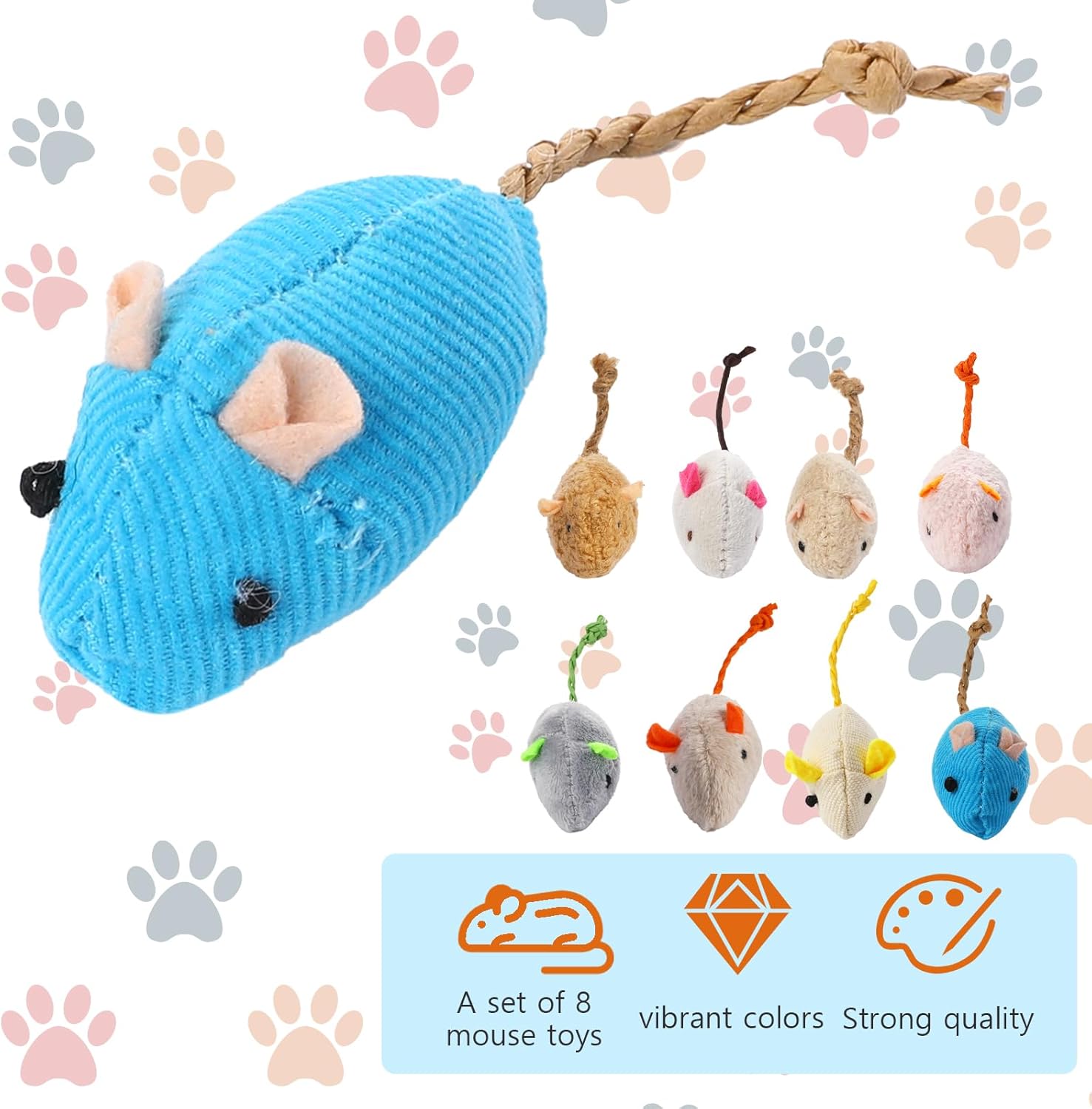 ของเล่นแมวและหนูแบบอินเทอร์แอค - Catnip Interactive Plush Mouse บทวิจารณ์และราคา