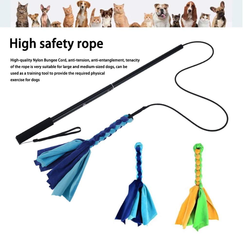 Retractable Dog Stick Interact - Interactive Squeaky Plush Dog Toy บทวิจารณ์และราคา