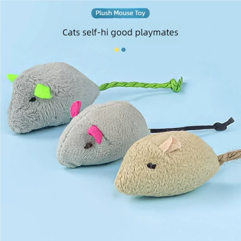 ของเล่นแมว หนูแคทนิป ของเล่นแม - Catnip Interactive Plush Mouse บทวิจารณ์และราคา