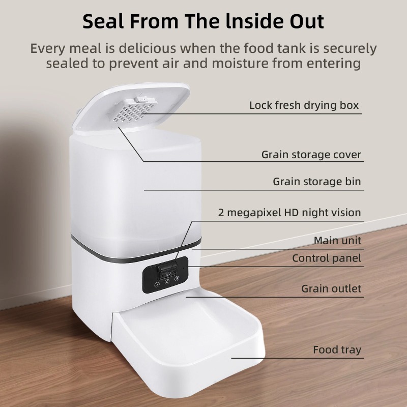 【2026】เครื่องให้อาหารแมวอัตโนม - Pet Feeders บทวิจารณ์และราคา