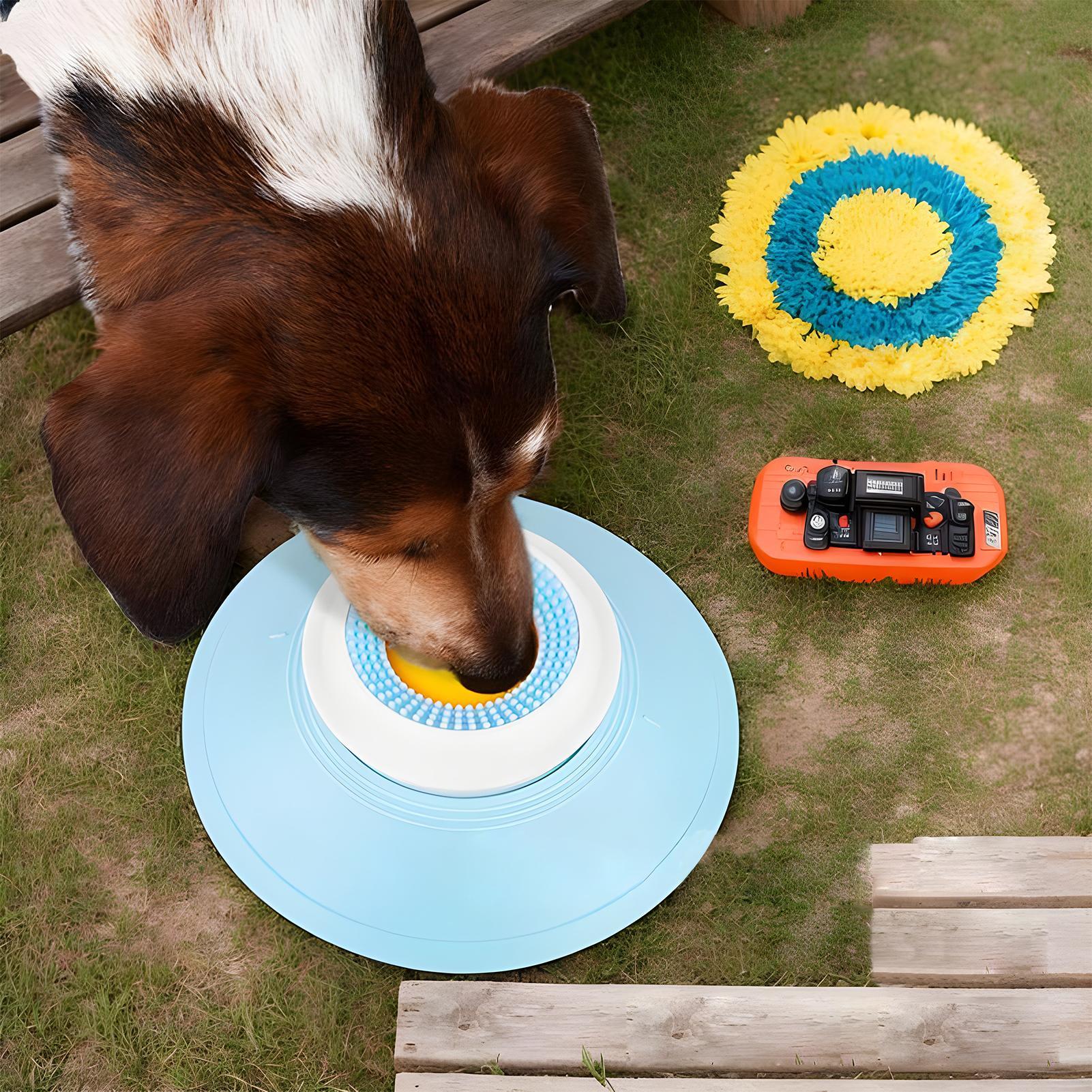ชามเลียอาหารสัตว์เลี้ยงแบบชะลอ - Snuffle Mat For Dogs บทวิจารณ์และราคา