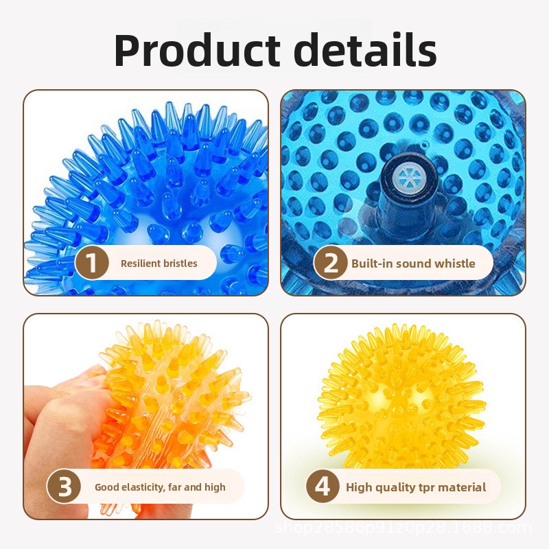 ลูกบอลสุนัข TPR ยืดหยุ่นสูง มี - Indestructible Dog Chew Toy บทวิจารณ์และราคา