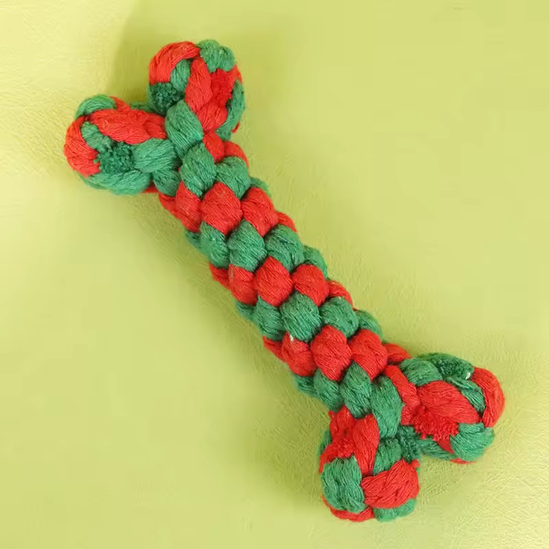 ของเล่นเคี้ยวสำหรับสัตว์เลี้ยง - Teeth Cleaning Dog Chew Bone บทวิจารณ์และราคา