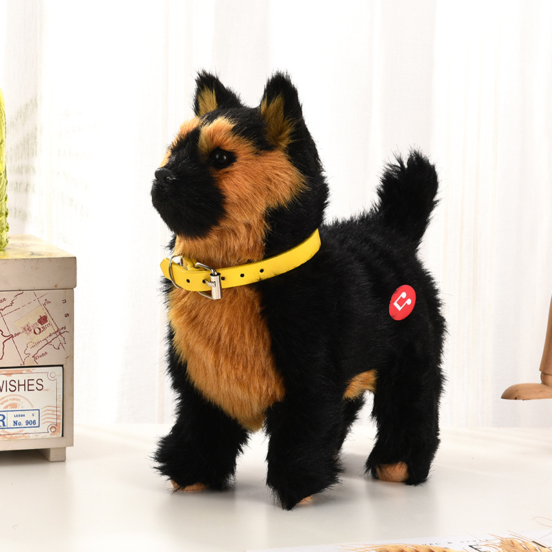 อิเล็กทรอนิกส์ของเล่นตุ๊กตาหมา - Interactive Squeaky Plush Dog Toy บทวิจารณ์และราคา