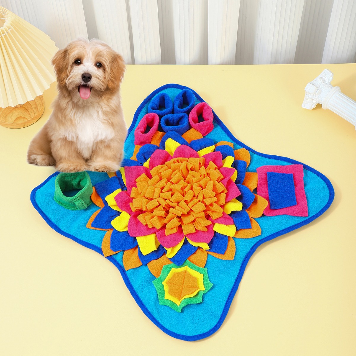 เสื่อช่วยหายใจสําหรับสัตว์เลี้ - Snuffle Mat For Dogs บทวิจารณ์และราคา