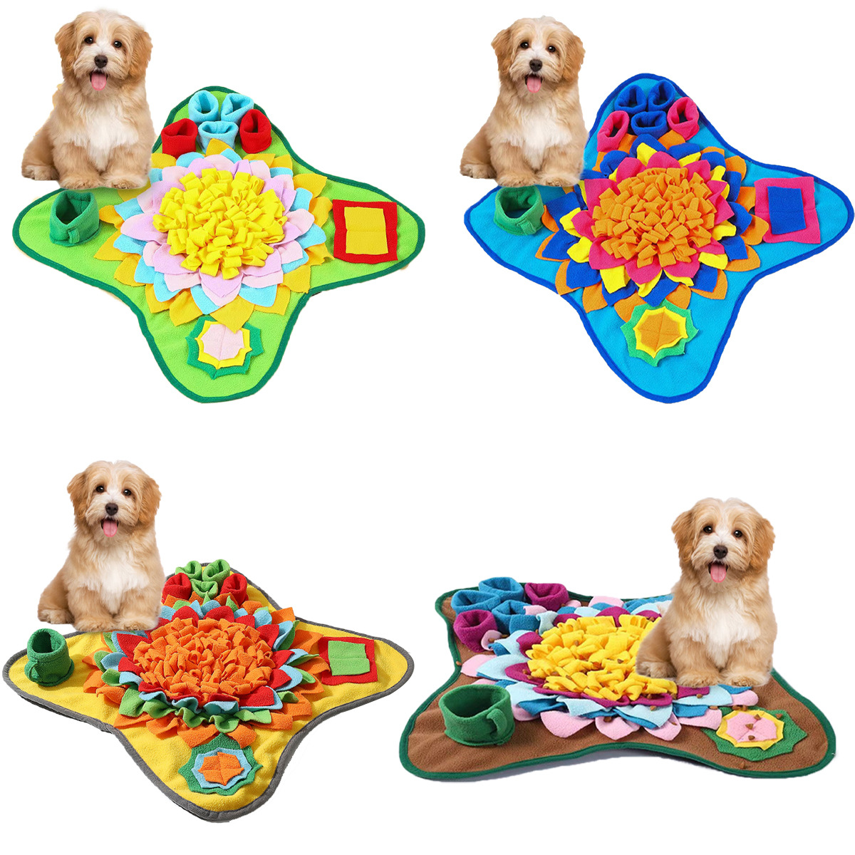 เสื่อช่วยหายใจสําหรับสัตว์เลี้ - Snuffle Mat For Dogs บทวิจารณ์และราคา