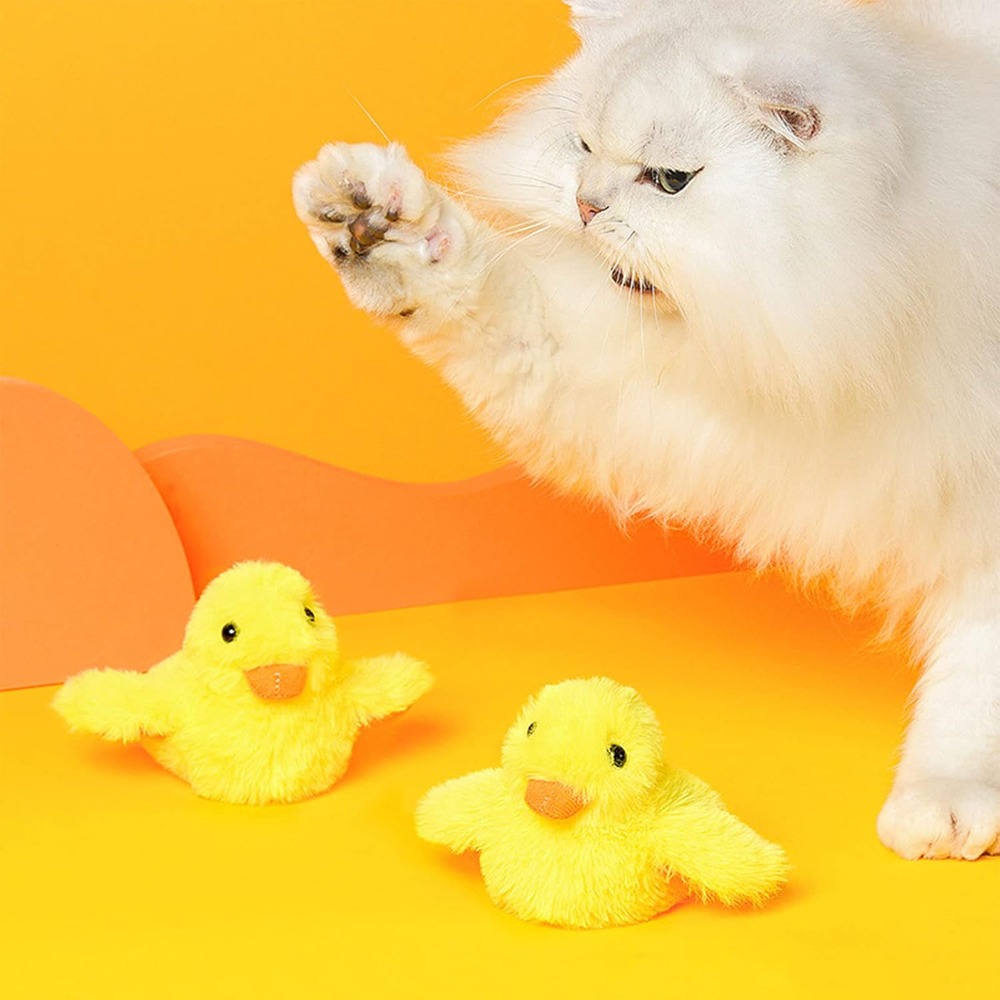 ของเล่นเป็ดไฟฟ้าสำหรับแมว ของเ - Catnip Interactive Plush Mouse บทวิจารณ์และราคา