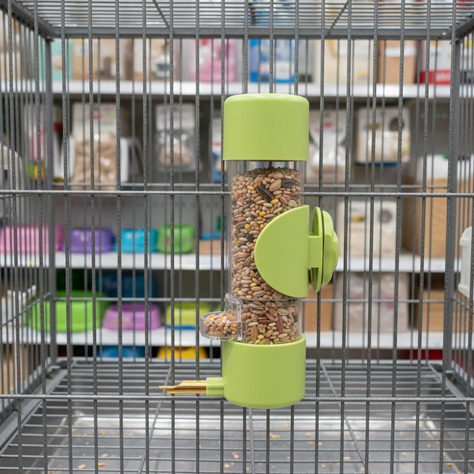 เครื่องป้อนเมล็ดพืชแบบแยกเมล็ด - Pet Feeders บทวิจารณ์และราคา