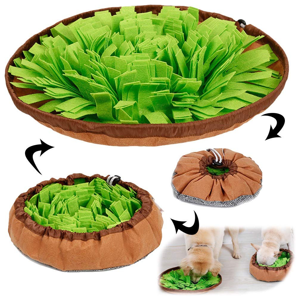 แผ่นรองดมกลิ่นสำหรับสัตว์เลี้ย - Snuffle Mat For Dogs บทวิจารณ์และราคา