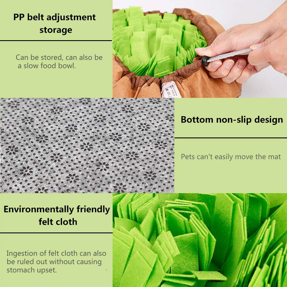 แผ่นรองดมกลิ่นสำหรับสัตว์เลี้ย - Snuffle Mat For Dogs บทวิจารณ์และราคา