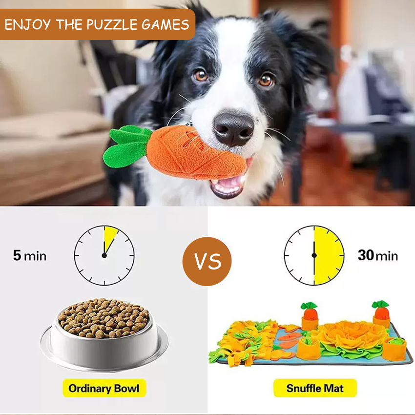 แผ่นรองดมกลิ่นสำหรับสัตว์เลี้ย - Snuffle Mat For Dogs บทวิจารณ์และราคา