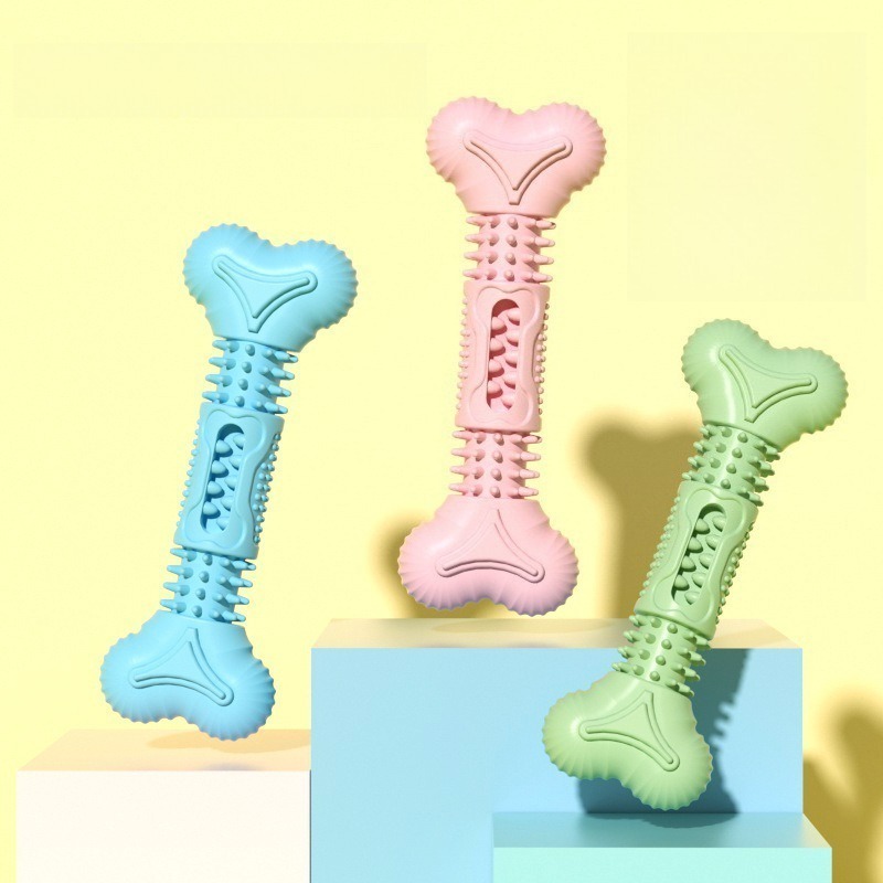 ชุดของเล่นสำหรับสัตว์เลี้ยงแบบ - Teeth Cleaning Dog Chew Bone บทวิจารณ์และราคา